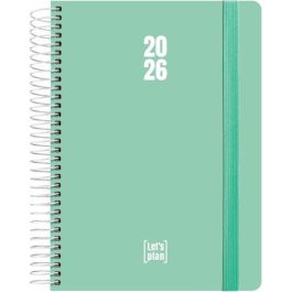 Agenda Anual (2026) Grafoplas Polipropileno Espiral Tapa Pp Con Goma A5 210X150 D/P Mint Precio: 12.79000008. SKU: B15TPC6G3J