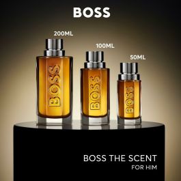 Hugo Boss The Scent Eau de Toilette para Hombre 200 ml – Fragancia Seductora con Jengibre, Maninka y Cuero, Ideal Noches Otoño Invierno