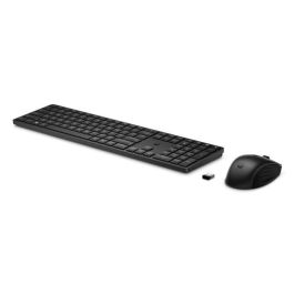 HP 650 Teclado y Ratón Inalámbrico Combo para Productividad y Confort - Teclas Programables, Materiales Reciclados y Fácil Limpieza