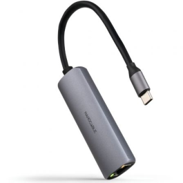 Nanocable 10.16.4603 Hub Conversor USB-C 3.1 a Ethernet RJ45 Gigabit con Carga Rápida PD 100W Gris Aluminio 18cm Precio: 17.5000001. SKU: B162LG3KB8