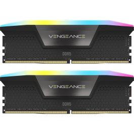 Corsair CMH32GX5M2B6200C36 - Vengeance RGB 32 GB (2x 16 GB) DDR5 DIMM 6200 MHz Dual-Kit negro INTEL XMP Precio: 177.50000015. SKU: B1EER7XYBM