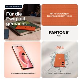 Motorola moto G06 4GB RAM 256GB Almacenamiento 50MP Cámara Naranja