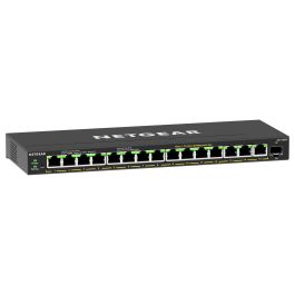 NETGEAR GS316EPP-100PES Switch PoE+ Gigabit con 16 Puertos RJ45, 1 Puerto SFP y 231W de Potencia Total