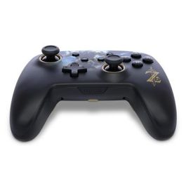 Power A Mando Inalámbrico Nintendo Switch NSGP0028-01, Diseño Link vs. Lynel, Licencia Oficial, Color Negro