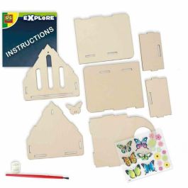 Ses Creative SES8710341252045 Hotel de Mariposas Juguete Educativo para Construir y Decorar
