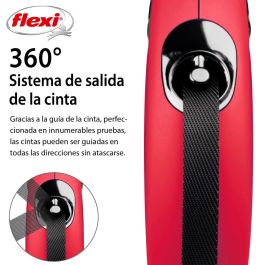 Flexi Correa New Classic M Cinta 5M Rojo