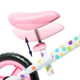 Bicicleta sin pedales rosa 48,5x36x90 cm Bicicleta sin pedales rosa 48,5x36x90 cm