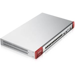 Zyxel ATP700 Firewall de Seguridad con 1 Año Security GOLD Pack – 6 Gbit/s, 150 Usuarios, Montaje en Rack 1U
