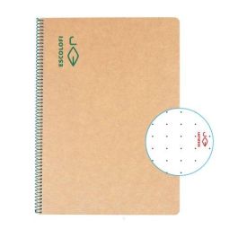 Bloc Escolofi Tapa Dura A4 100H Dots 80G Ecologico 5 unidades Precio: 37.59000036. SKU: B1ATLPQK3T
