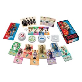 Secrets Repos Production Juego de Mesa Espionaje Guerra Fría Identidades Ocultas 10 Años Español 4-8 Jugadores 15-35 Minutos