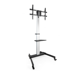TooQ Hera Soporte de Suelo con Ruedas de Aluminio para Pantalla 37"-86", Carga Máx. 50kg, Negro/Plata Precio: 112.50000047. SKU: B1JDVPXCWR