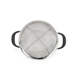 Escurridor de acero con asas suaves 22.5 cm - Inde (12 Unidades) Escurridor de acero con asas suaves 22.5 cm - Inde (12 Unidades)