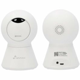 Nivian Cámara de Seguridad Domo WiFi 360° Resolución 2K Color Blanco Nivian Cámara de Seguridad Domo WiFi 360° Resolución 2K Color Blanco