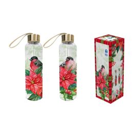 DKD Home Decor Botella Navidad Tradicional Cristal Rojo Verde 2 Unidades 6.5 x 24 x 6.5 cm Precio: 9.5000004. SKU: B1KMCMEW89