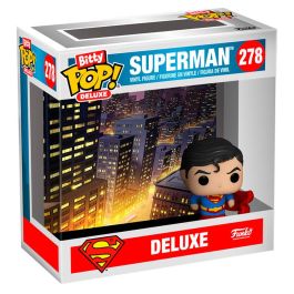 FUNKO Bitty POP Deluxe DC Comics Superman Figura de vinilo coleccionable 6,2cm