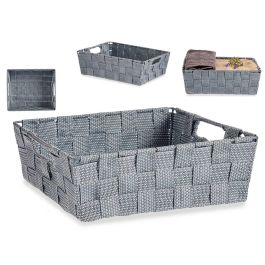 Cesta de Tela Rectangular Kipit 23 cm Gris - 27x8x23 cm, 3 L (48 Unidades) Precio: 103.4999999. SKU: B1BZ3FXZWP