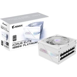 GIGABYTE AORUS ELITE P1000W ICE Fuente de Alimentación 1000W 80 PLUS Platinum ATX Blanco Precio: 169.50000045. SKU: B1HPYQS8ZX