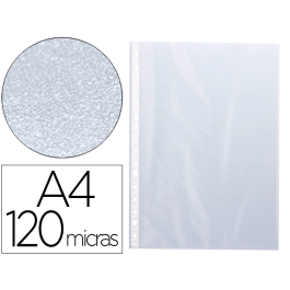 Q-connect Funda Multitaladro DIN A4 120 mc Piel de Naranja Caja de 100 Unidades Precio: 14.49999991. SKU: B1JQP875KB