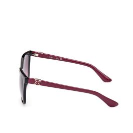 Guess Gafas GU7864 05B Gafas de Sol Mujer Cuadradas Negras Gradient Smoke