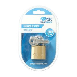 Candado de llave Ferrestock 30 mm Precio: 5.50000055. SKU: S6500946