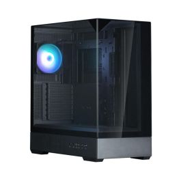 Zalman P40 Prism Black Midi Tower PC Negra para ATX/Micro ATX/Mini-ITX con ventana lateral y bahías 2.5/3.5"
