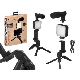 Argon Soporte Selfie 3 En 1 13x38x13cm Negro (Set de 8) Precio: 77.50000027. SKU: B1AS7RZ8T4