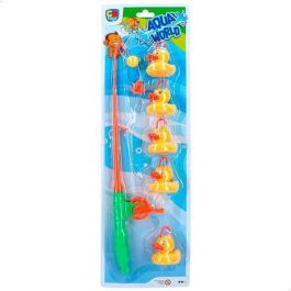 Juego de pesca aqua world con caña y 5 patitos en blister Precio: 1.9602. SKU: B19RE9P7PF