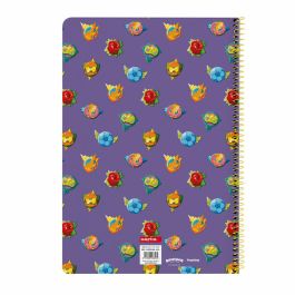 Libreta folio 80 h. tapas duras superthings guardians of kazoom 21,5x31x1cm