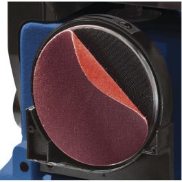 Scheppach BTS800 Lijadora de banda y disco Ø 150 mm 370 W Motor Inducción Silencioso con Mesa Inclinable 45°