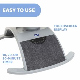 Chicco Columpio musical Comfy Wave AUC8058664164738 - 61 x 75 x 61 cm - Gris