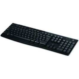Logitech K270 Teclado Inalámbrico con Receptor Unifying, Conexión 2.4GHz hasta 10m, 8 Teclas de Acceso Directo, 24 Meses Batería, Color Negro Precio: 36.49999969. SKU: S8412246