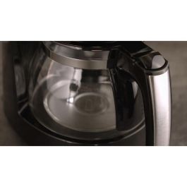 Café Mellitta - Disfrute de Top Glass Noir/Cepilled Steel 1017-04 Café Mellitta - Disfrute de Top Glass Noir/Cepilled Steel 1017-04