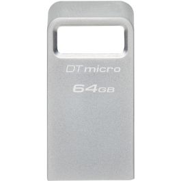Kingston DataTraveler Micro 64GB USB 3.2 Gen 1 de Metal, Pendrive Ultra-pequeño con 200MB/s de Lectura y Diseño Plug-and-Stay Precio: 14.49999991. SKU: B1978H396Q