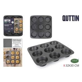 Molde para 9 Tartaletas Perforado 32x30 cm Quttin (8 Unidades) Precio: 60.5. SKU: B1HL5R9EJK