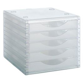 Archivo 2000 Módulo Archivotec 5 Cajones para Din A4, Fólió y Subcarpeta 340x270x260 mm Cristal Traslúcido Precio: 35.69000028. SKU: S8401202