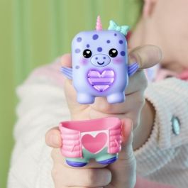 Hasbro HASG2214ES0 Nano-mals Bubbly el Narval, compañero electrónico con más de 70 reacciones, para niños a partir de 5 años