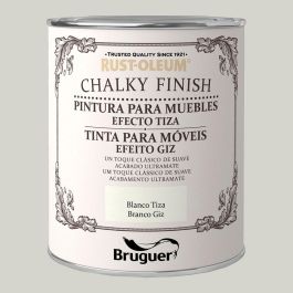 Bruguer Rust-oleum Chalky Finish Pintura a la Tiza para Muebles Blanco Tiza Mate Vintage 750 ml Interior Multisuperficie al Agua Precio: 23.50000048. SKU: S7908345
