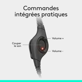 LOGITECH AURICULARES CON MICROFONO HEADSET H390 USB - 981-000406