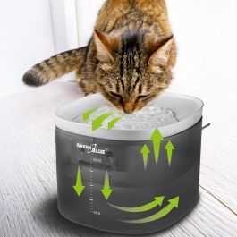 Comedero para Gato Greenblue GB392 Gris