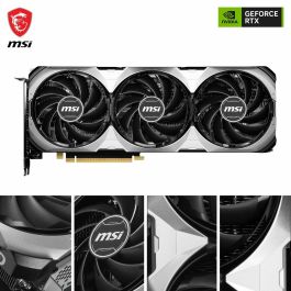 Vga MSI Rtx 4070 Super 12G Ventus 3X Oc,Nv,Rtx4070Super,12Gb,Gddr6X,192Bit,3Dp+1Hdmi,Torx Fan 4.0,3 Ventiladores