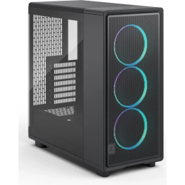 Fractal Design FD-C-EPO1A-04 Caja ATX Midi Torre Negra RGB Cristal Templado Light Tint