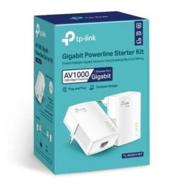 TP-Link TL-PA7017 Kit Adaptador Powerline PLC AV1000 Gigabit HomePlug AV2, 1000Mbps, 300m Alcance, Pack de 2