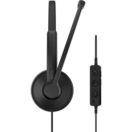 EPOS IMPACT 100 MS Mono Auricular con Cable USB-C/USB-A para Oficina y Centro de Llamadas, Certificado para Microsoft Teams