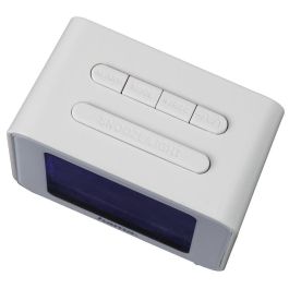 HAMA Home Reloj Despertador Cube Blanco