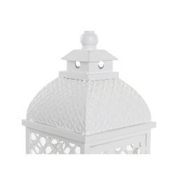 Farola Arabe DKD Home Decor Blanco 24 x 74 x 24 cm Set de 3