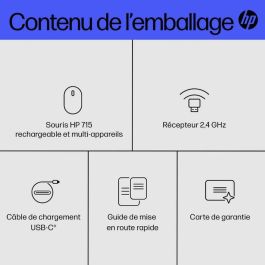 HP 715 Rechargeable Multi-Device Mouse HP 715 Rechargeable Multi-Device Mouse