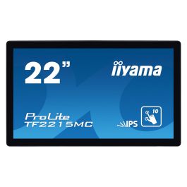 Iiyama ProLite TF2215MC-B2 Monitor Táctil 21.5" Full HD IPS 16:9 Multi-Touch 10 Puntos 350 cd/m² HDMI DisplayPort USB Negro