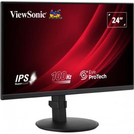 ViewSonic VG2408A-MHD Monitor 24" FHD IPS 1920x1080 5ms 100Hz HDMI VGA DP Altavoces Pivotable Negro