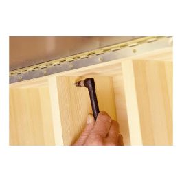 Wolfcraft 1573000 Atornillador manual angular con 2 portapuntas para trabajos en espacios reducidos