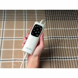 Imetec IME8007403169367 Manta Térmica Adapto con Tecnología Antisobrecalentamiento, 180x140 cm, 6 Temperaturas, Lavable